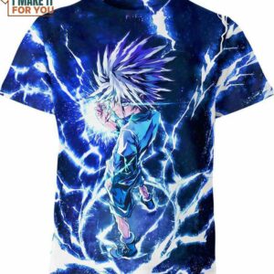 Killua Zoldyck Hunter X Hunter Shirt, Perfect Gifts For Anime Addicts