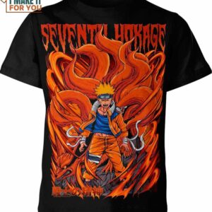 Kurama And Uzumaki Naruto Shirt, Creative Gifts For Otaku