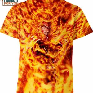 Kyojuro Rengoku Demon Slayer Shirt, Best Anime-themed Presents