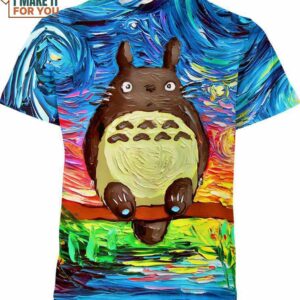 My Neighbor Totoro Studio Ghibli Draw Art Shirt