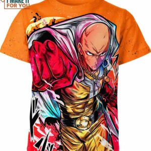 Saitama One Punch Man Shirt, Anime-inspired Collectibles