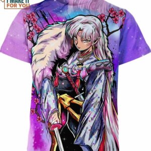 Sesshomaru Inuyasha Shirt, Stylish Anime Fashion Accessories