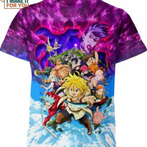 Seven Deadly Sins Shirt, Trending Anime-inspired Presents