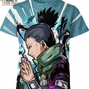 Shikamaru Nara Naruto Shirt, Cool Gifts For Anime Enthusiasts