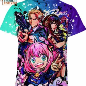 Spy Family Shirt, Stylish Anime Fashion Accessories
