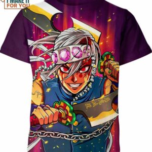 Tengen Uzui Demon Slayer Shirt, Must-have Items For Anime Fans
