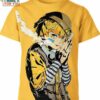 Zenitsu Agatsuma Demon Slayer Shirt, Stylish Anime Fashion Accessories