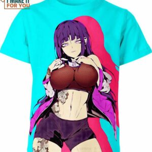 Hinata Hyuga Naruto Shirt, Must-have Anime Accessories