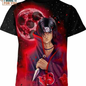 Itachi Uchiha Naruto Shirt, Exclusive Gifts for Anime Lovers