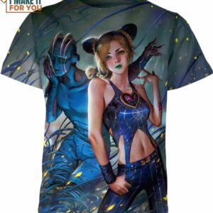 Jolyne Cujoh And Stone Free Jojo S Bizarre Adventure Shirt