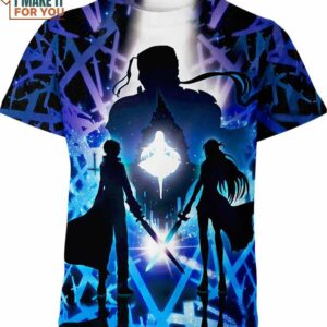 Kirito Kazuto Kirigaya And Yuuki Asuna Sword Art Online Shirt