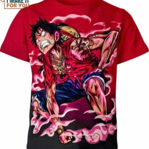 Monkey D Luffy One Piece Shirt, Trendy Gifts For Otaku