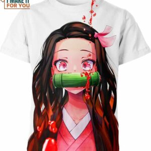 Nezuko Kamado Demon Slayer Shirt, Anime-themed Presents