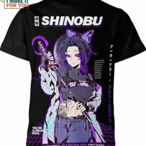 Shinobu Kocho Demon Slayer Shirt, Must-have Anime Accessories