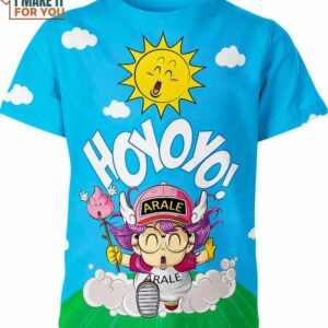 Arale Hoyoyo Shirt, Unique Gifts For Anime Lovers