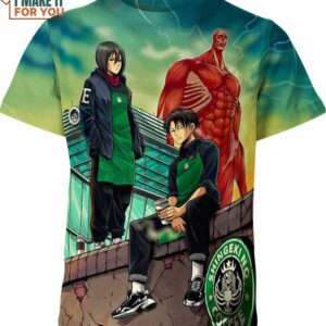 Attack On Titan Shingeking Coffee Shirt