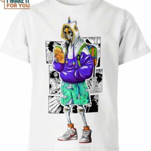 Brook One Piece Shirt, Graphic Tee Anime