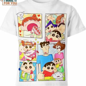 Crayon Shin Chan Shirt, Anime Design Shirt