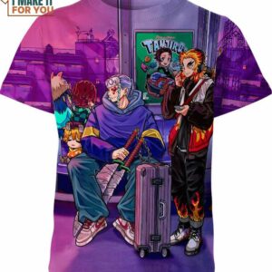 Demon Slayer Shirt, Anime Streetwear