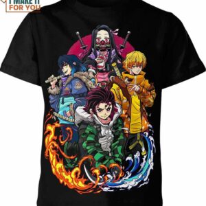 Demon Slayer Squad Shirt, Anime Gifts For Him