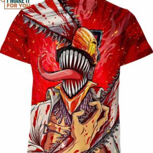 Denji Blood Chainsaw Man Shirt