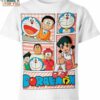 Doraemon Shirt, Graphic Tee Anime