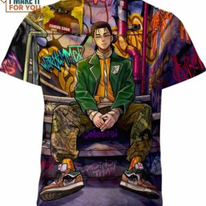 Eren Yeager Nike Fan Attack On Titan Shirt