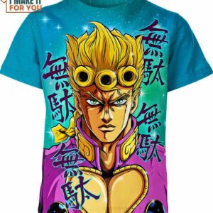 Giorno Giovanna Jojo S Bizarre Adventure Shirt