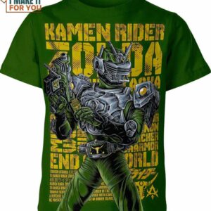 Green Kamen Rider Shirt