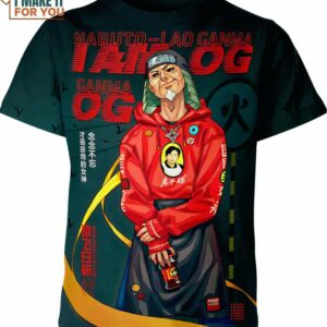 Hiruzen Sarutobi Naruto Ganma Shirt