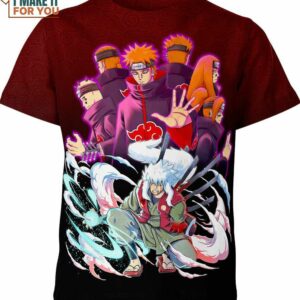 Jiraiya Vs Pain Naruto Shirt