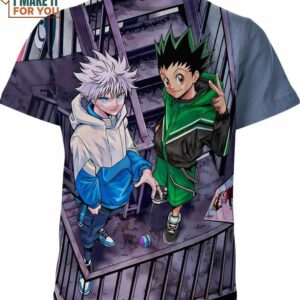 Killua Zoldyck X Gon Freecss Hunter X Hunter Shirt