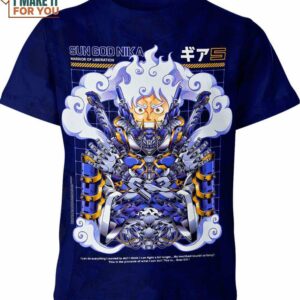 Luffy Gear 5 Cyberpunk Shirt