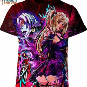 Misa Amane And Rem Death Note Shirt