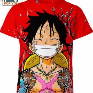 Monkey D Luffy Tatoo One Piece Shirt