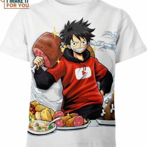 Monkey D Luffy Youtube One Piece Shirt