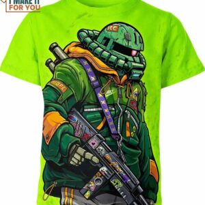 Ms 06 Zaku Ii The Gundam Shirt