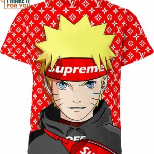 Naruto Uzumaki Supreme Louis Vuitton Shirt