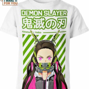 Nezuko Kamado Cyberpunk Shirt