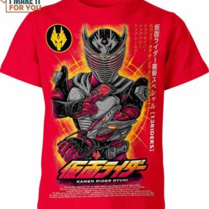 Red Kamen Rider Shirt