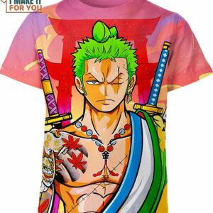 Roronoa Zoro Tatoo One Piece Shirt