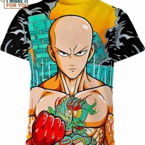 Saitama Tatoo One Punch Man Shirt