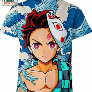 Tanjiro Kamado Demon Slayer 3D Shirt