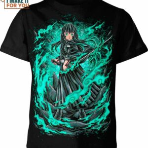 Vintage Muichiro Tokito Demon Slayer Shirt