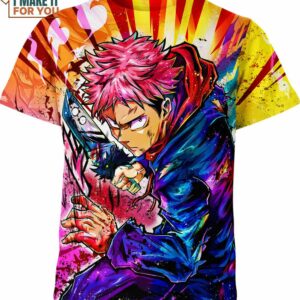 Yuji Itadori Sword Jujutsu Kaisen Shirt