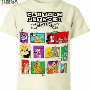 Classics Cartoon Network Shirt, Retro Cartoon Shirt