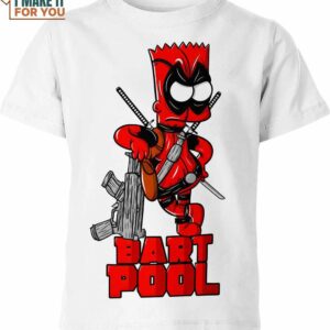 Deadpool Bart Simpson The Simpsons Shirt