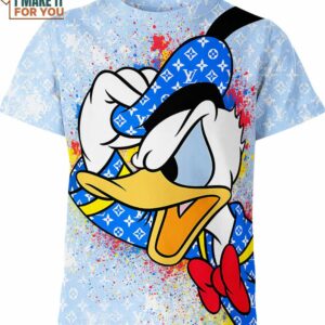 Donald Duck Louis Vuitton Shirt