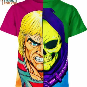 He Man Skeletor Masters Of The Universe Shirt, Cartoon Lover Gifts for Him