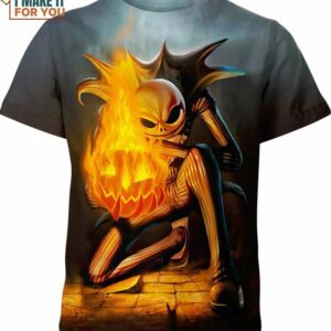 Jack Skellington The Nightmare Before Christmas 3D Shirt